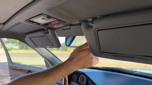 Работа зеркала с автозатемнением Mercedes-Benz W124 E320 LLORD #w124 #e320 #w124amg