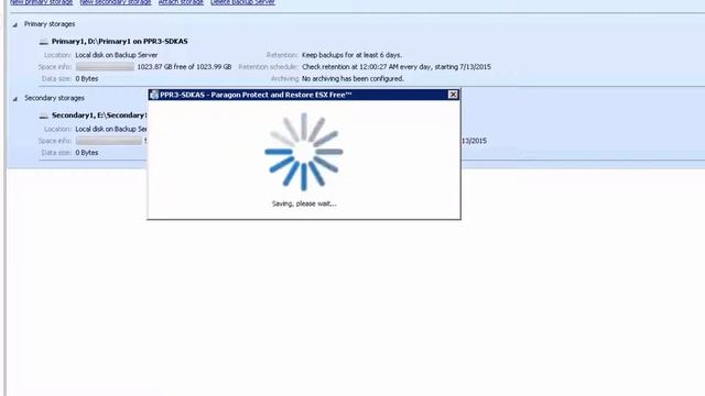 Protect & Restore Free Config BS DDS ESX | Paragon Software Group смотреть онлайн