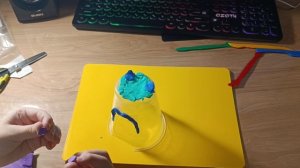 Делаем башню из пластилина