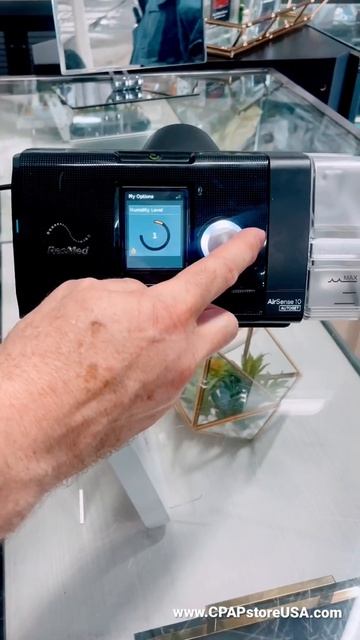 How to turn off or change the humidity level on ResMed AirSense 10 CPAP machine? смотреть онлайн
