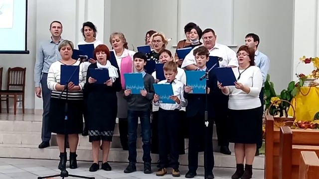 Хор ЮЗ общины ,СПб- Настанет день,настанет час смотреть онлайн