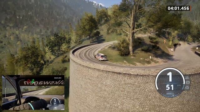 #72【EA Sports WRC Time Trial】Volkswagen Polo 2017 in La Bollène-Vésubie - Col de Turini【くらら -プレイ動画- смотреть онлайн
