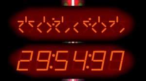 BCG 1 Hour Countdown (Predator LED Display with Explode) Remix Donkey Kong 94 Gameboy Hurry Up