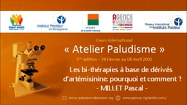 Les bi-thérapies à base de dérivés d' artémisinine: pourquoi et comment ? смотреть онлайн