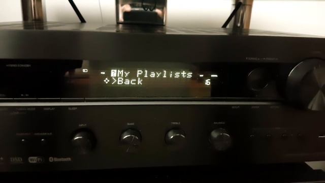 Onkyo TX-8150 & Deezer Playlist Error.