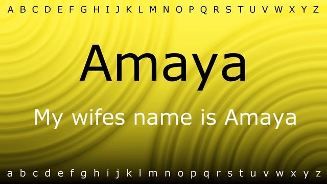 How to say 'Amaya' with Zira.mp4 смотреть онлайн