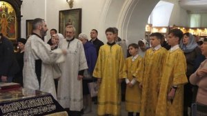 Великая Суббота. Литургия. Освящение куличей.