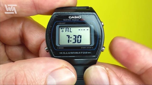 #CASIO (3294) W-202 - HOW TO SET THE TIME, DATE, ALARM, TIMER And STOPWATCH!