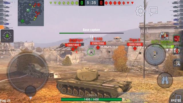 WoT Blitz: T34 heavy tank смотреть онлайн