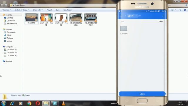 How to stream PC video on Mobile wirelessly смотреть онлайн