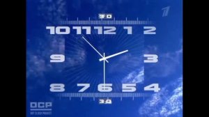 Часы с современной другой утренней музыкой Первого канала (2000-2011) Reverse