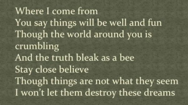 Where I Come From by Passion Pit with lyrics