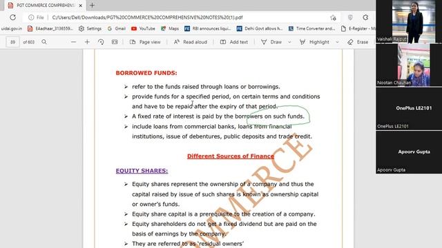 Different Sources Of Business Finance (Part 1) #Financial Management