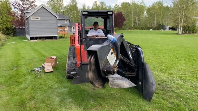 #138 - Bobcat SG60 Stump Grinder Wireless Control