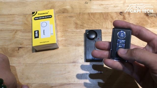 Cảm biến rung chống trộm mở cửa và xe máy PR-R05 смотреть онлайн