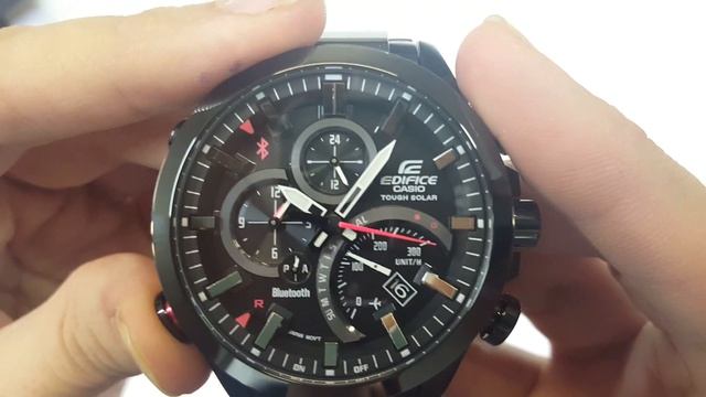CASIO EDIFICE EQB-500DC-1ADR UNBOXING (BLUETOOTH)