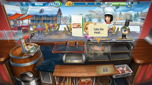 COOKING FEVER SMOKEY GRILL BBQ | ALPINE RESORT | LEVEL 1 + LOOK AROUND смотреть онлайн