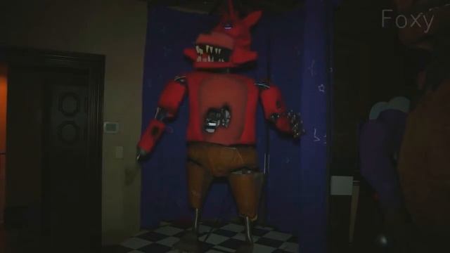 Аниматроники в реальности(fnaf1)