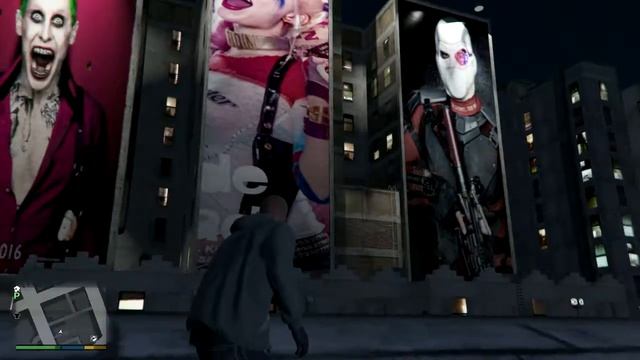 Suice Squad Billboard GTA V PC смотреть онлайн