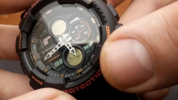GShock GA-140 - Setting Time and Date Tutorial