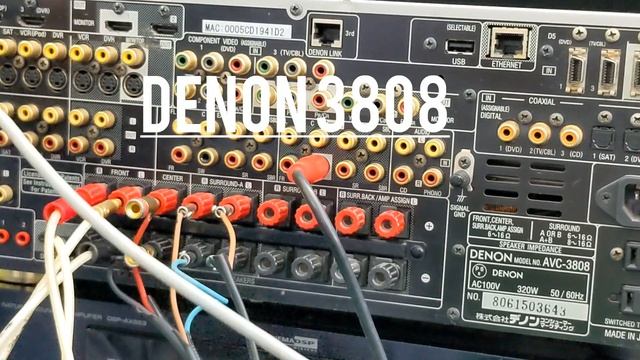 Denon 3808 7.1/ Master Audio / DTS / Dolby