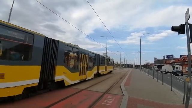 Tramvaj KT8D5-RN2P evč. 290 na lince 4 смотреть онлайн