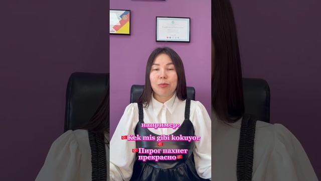 Урок #4. «Глаголы выражающие чувства обоняния в турецком языке» #турецкийдляначинающих смотреть онлайн