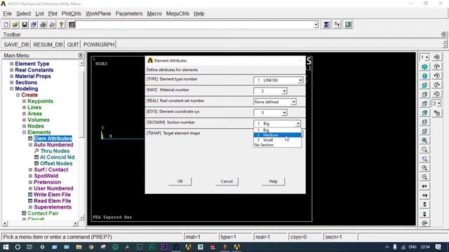 Finite Element Analysis of a Stepped Bar using ANSYS Mechanical APDL: Static Structural Analysis смотреть онлайн