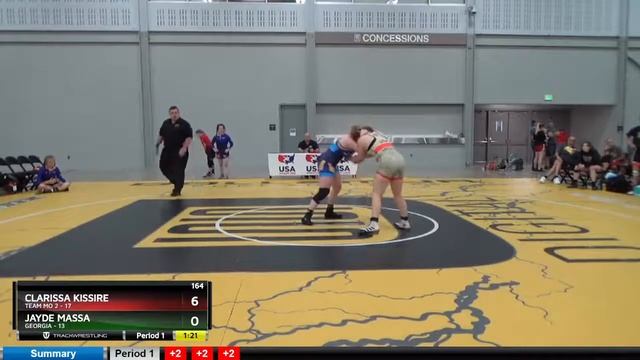 [boutNo] 164 Clarissa Kissire Team MO 2 Vs Jayde Massa Georgia смотреть онлайн