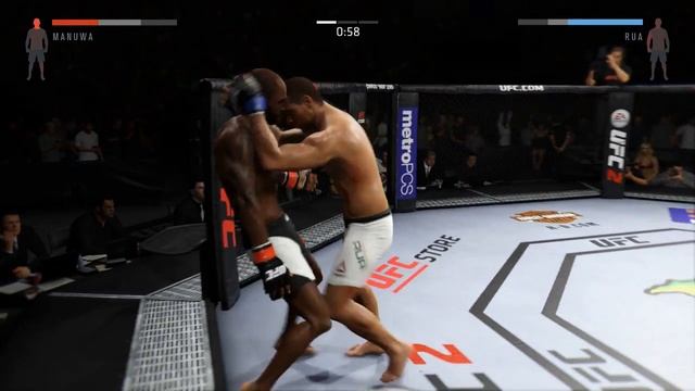 UFC 2: online ranked match - Jimi "Poster Boy" Manuwa vs Mauricio "Shogun" Rua (me) смотреть онлайн