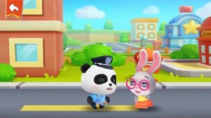 Малыш Панда полиция