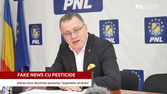 Adrian Oros: Există un fake news legat de legume contaminate cu pesticide смотреть онлайн
