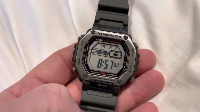 CASIO MWD-110h First Impressions