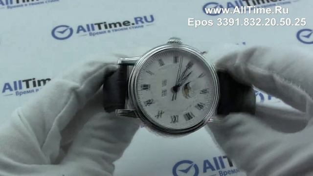 Обзор. Мужские наручные часы Epos 3391.832.20.50.25 смотреть онлайн