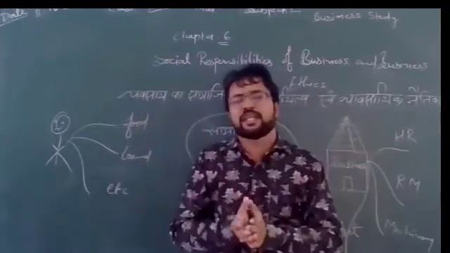 Class-XI Business Study Chapter- 6 Social Responsibility of Business, and Business Ethics {Part-1} смотреть онлайн