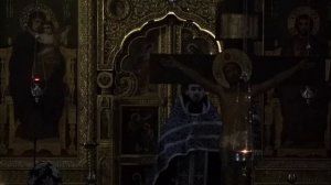 14.04.2023 Проповедь о. Георгия в Великий Пяток после Царских Часов