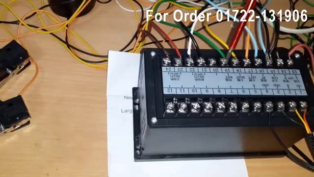 XM-18S Incubator Controller full settings and cable connection смотреть онлайн
