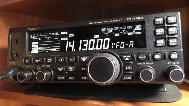 Yaesu FT-450D смотреть онлайн