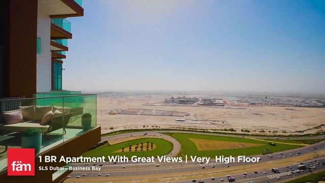 High Floor 1 Bed Apartment with Amazing Views in SLS Dubai Hotel and Residences, Business Bay, Duba смотреть онлайн