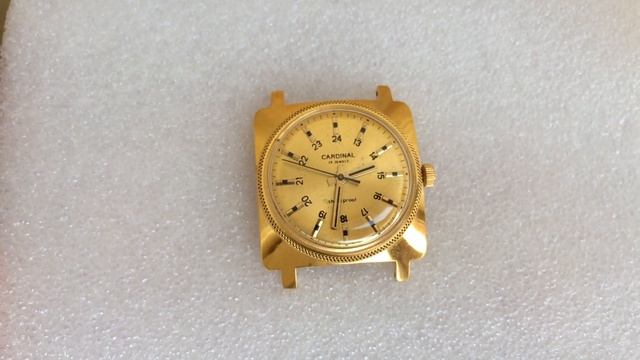 наручные часы cardinal 19 jewels СССР shockproof смотреть онлайн