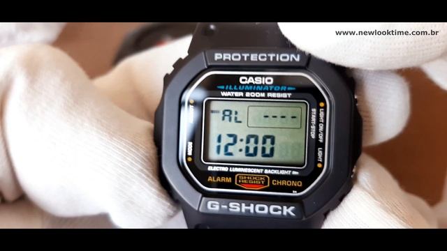 Relógio CASIO G-Shock DW-5600E-1VDF смотреть онлайн