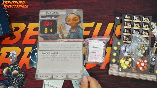 Star Wars: Outer Rim - Offene Rechnungen - Brettspiel Unboxing (Fantasy Flight Games) смотреть онлайн