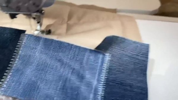 Сшиваем все подряд и получаем эксклюзив из старых джинсов