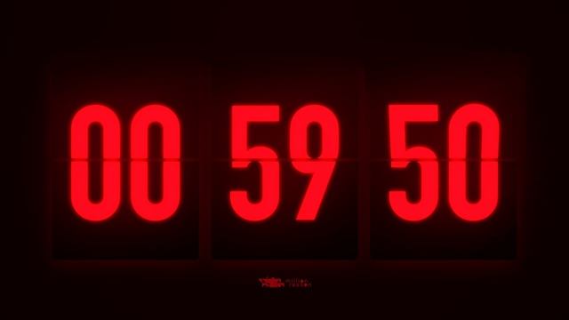 2 Hours Flip Clock Timer / With Simple Alert 🚨 смотреть онлайн