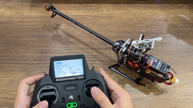 Radiomaster Zorro Radio Binding To OMP M2 Evo Helicopter
