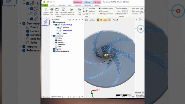 Quick Tutorial: Centrifugal Pump with CFturbo смотреть онлайн