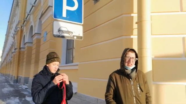 СП-б. Улица Зодчего Росси. 5.12.2021. смотреть онлайн