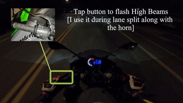 2019 Kawasaki Ninja 400 Night Ride POV смотреть онлайн