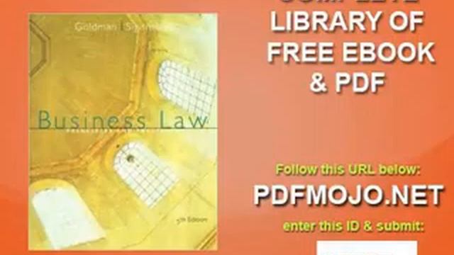Business Law Principles and Practices, 5th Edition смотреть онлайн