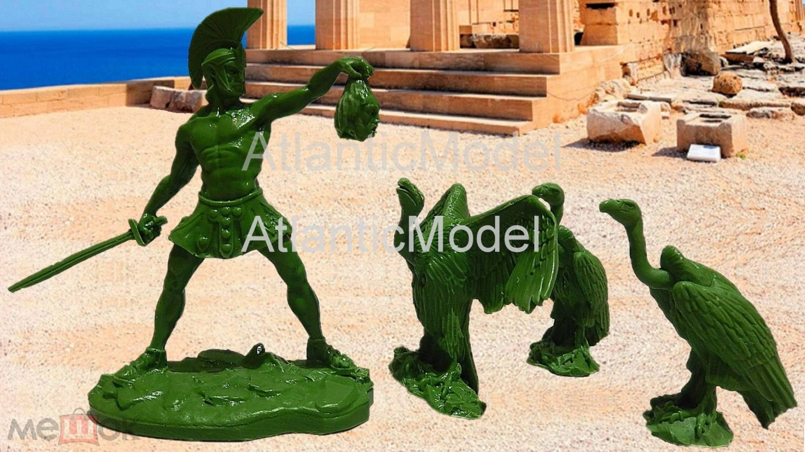 солдатики Barzso LOD Боги войны Арес и Афина 6 фигур 6 поз 85 мм смотреть онлайн